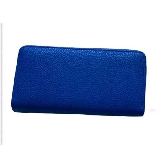 Electric Blue Badgley Mischka Wallet Designer Couture Brand New With Tags 8x4 - Picture 2 of 3
